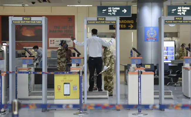 Air port security check